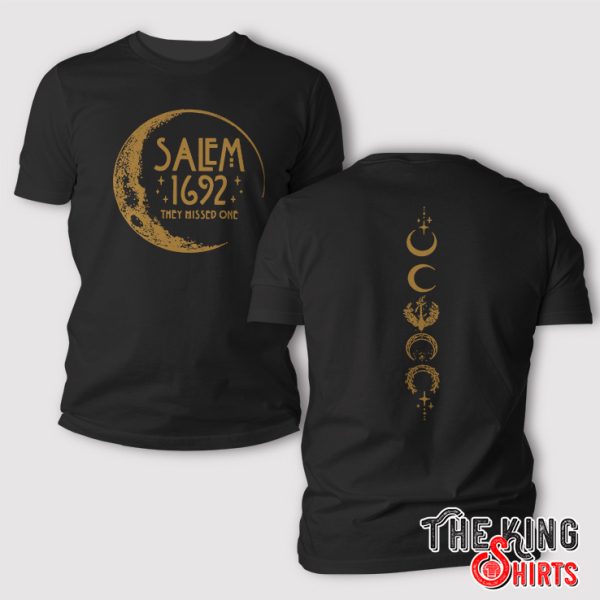 salem witch 1692 they missed one t shirt