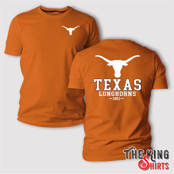 texas longhorns 1883 t shirt