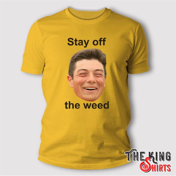 viktor hovland stay off the weed t shirt