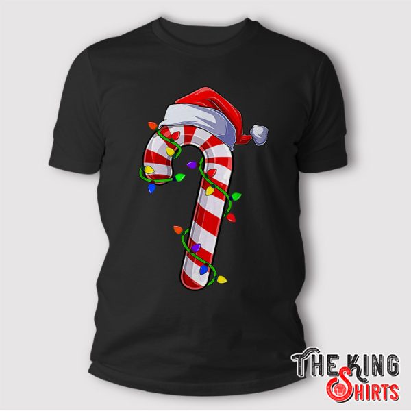 Candy Cane Crew Santa Christmas Shirt Gift