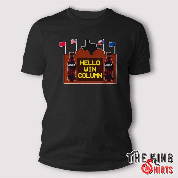 Hello Win Column shirt