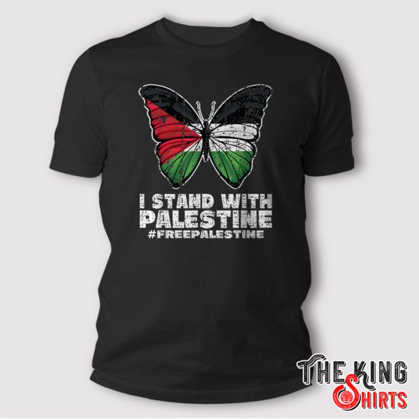 I Stand With Palestine For Their Freedom Free Palestine T Shirt