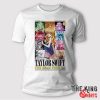 The Taylor Swift Eras Tour Cartoon Shirt