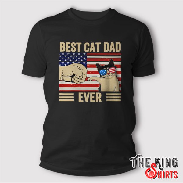 best cat dad ever shirt