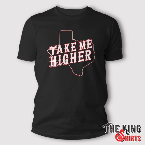 can you take me higher texas rangers sweep the alds shirt