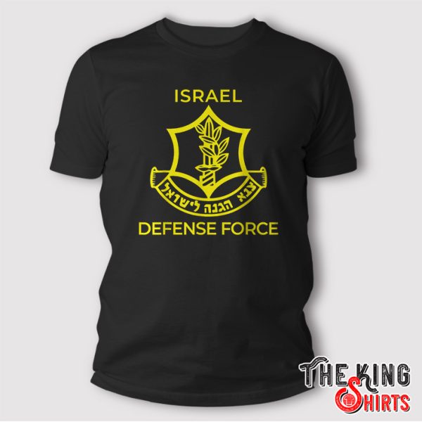 israel defense force idf t shirt