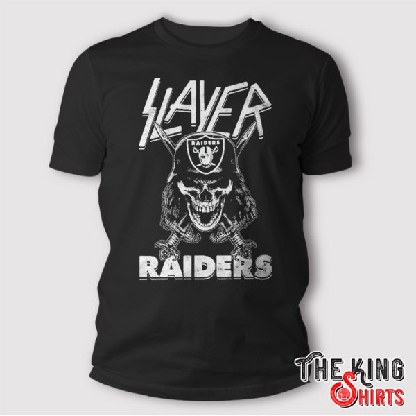 slayer raiders shirt