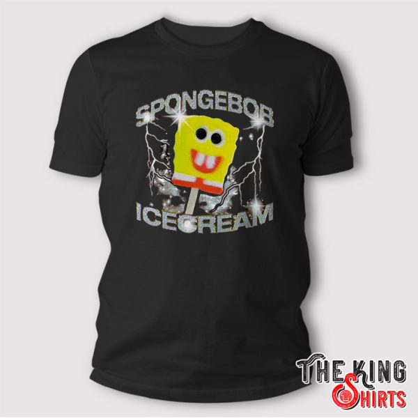 spongebob ice cream shirt