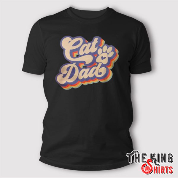 Cat Dad Shirt For Parents Day