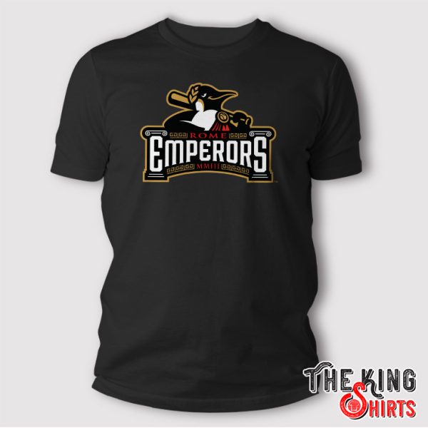 Rome Emperors Baseball Primary Logo Shirt