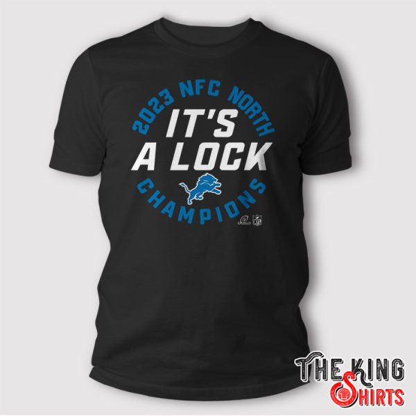It’s A Lock Lions NFC North Champions 2023 Shirt