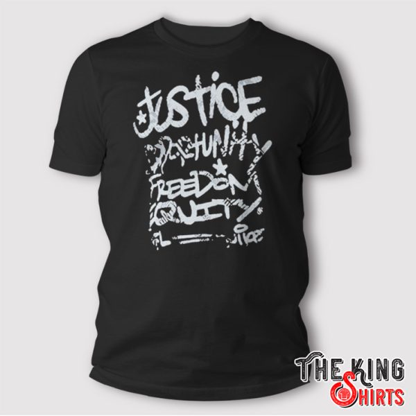 Justice Opportunity Equity Freedom Shirt