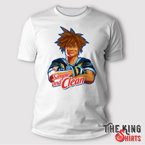 Kingdom Hearts Mr Clean Simple And Clean Shirt