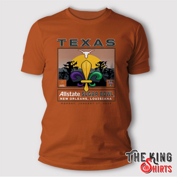 Texas Longhorns Allstate Sugar Bowl 2024 Shirt