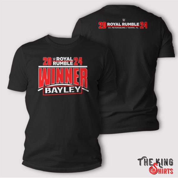 Bayley 2024 Royal Rumble Winner Shirt