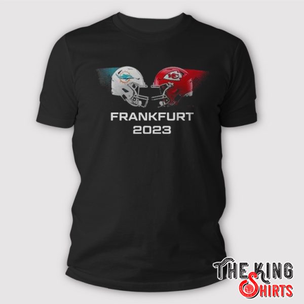Miami Dolphins vs. Kansas City Chiefs 2023 Frankfurt Game T-Shirt