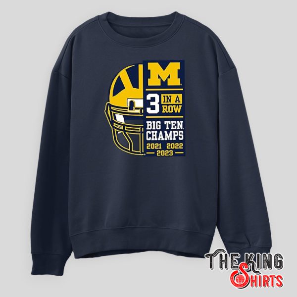 Michigan Big Ten Football Champions 2023 Sweatshirt