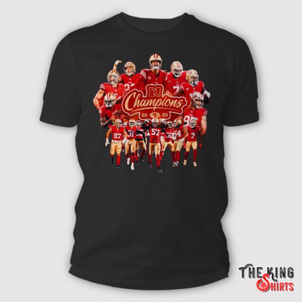 San Francisco 49ers 2023 NFC Champions Shirt