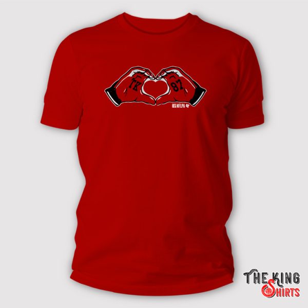 Travis Kelce Heart Hands Shirt