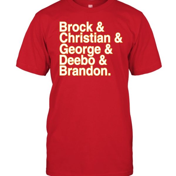 Brock Christian George Deebo Brandon T Shirt