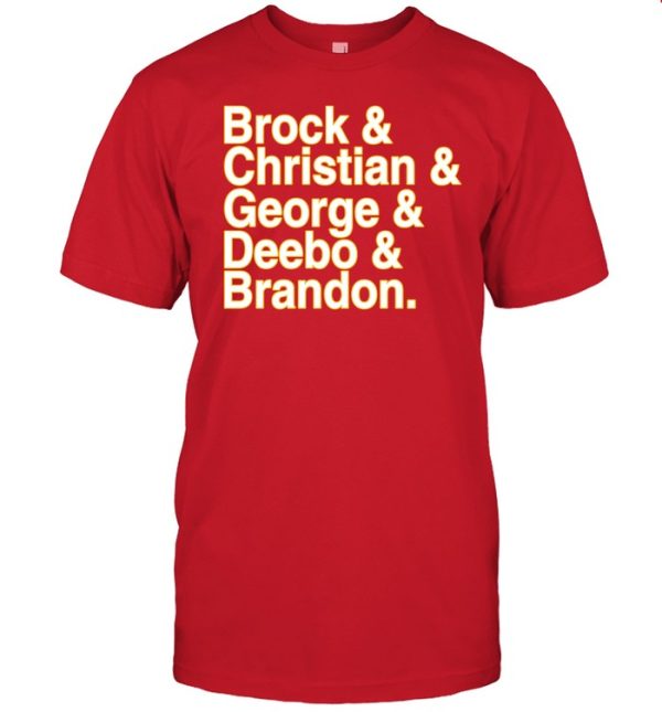 Brock Christian George Deebo Brandon T Shirt