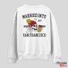 married into this but go san francisco 49ers skeleton sweatshirt