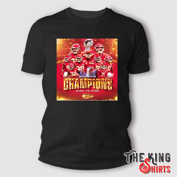 Kansas City Chiefs back to back the first 20 years champions T shirt