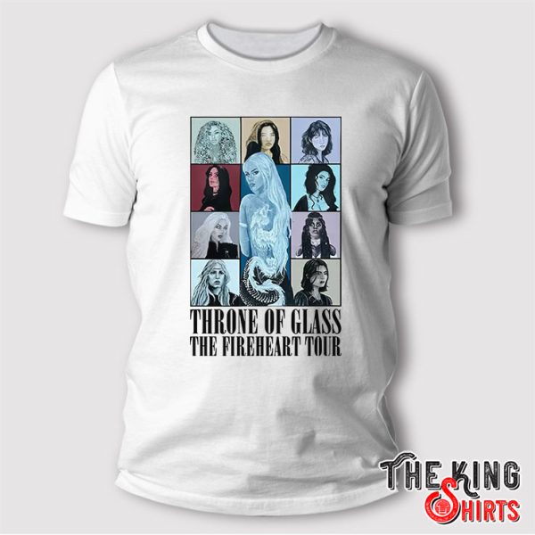 Throne of Glass The Fireheart Tour T Shirt