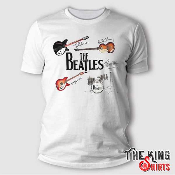 Instruments The Beatles Signature T-Shirt