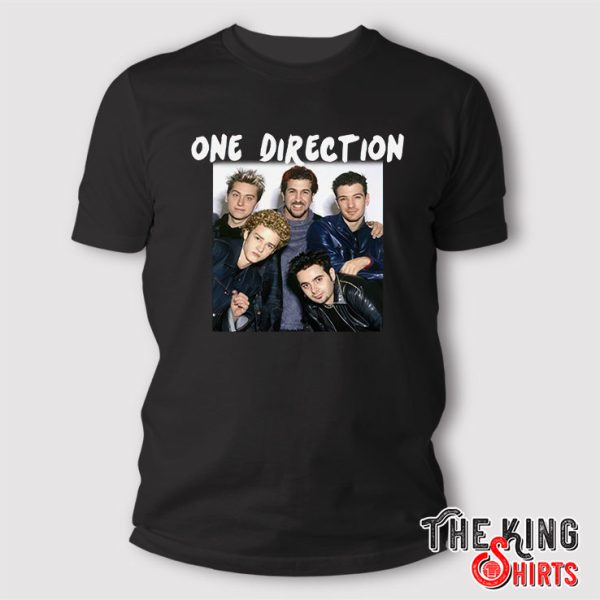 Joey Fatone Wearing One Direction T Shirt