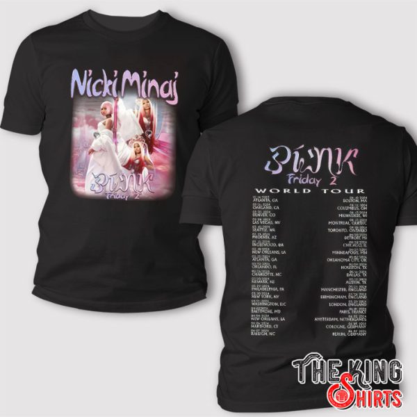 Nicki Minaj Pink Friday 2 World Tour 2024 Shirt