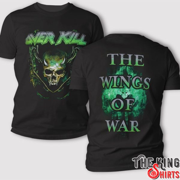 Overkill t-shirt The Wings of War, Double-Sided