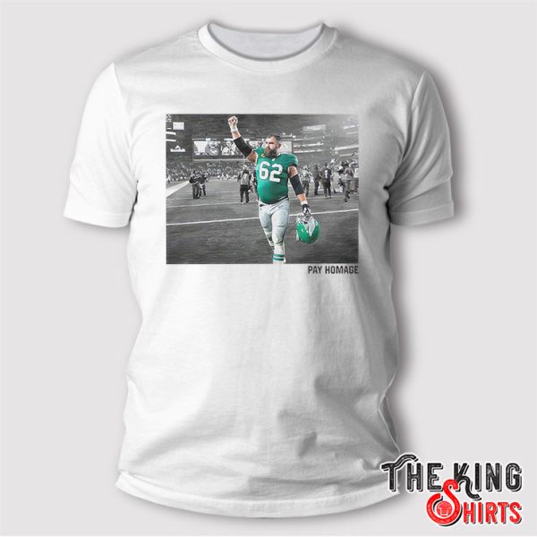 Philadelphia Eagles Jason Kelce Pay Homage T Shirt