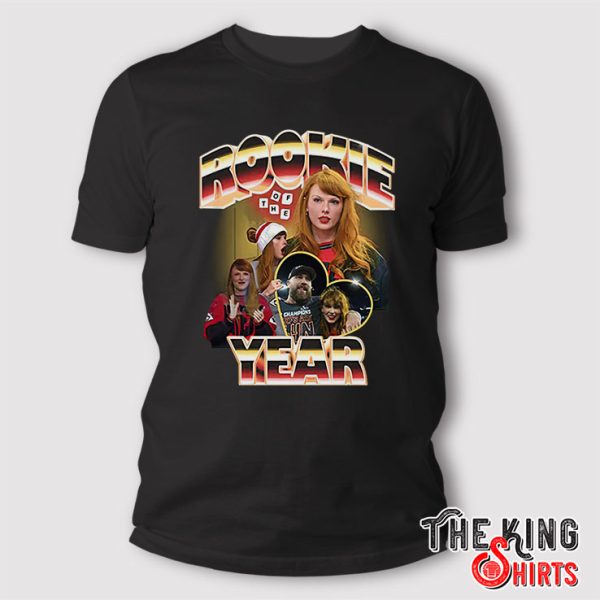 Taylor Swift Travis Kelce Rookie Of The Year T Shirt