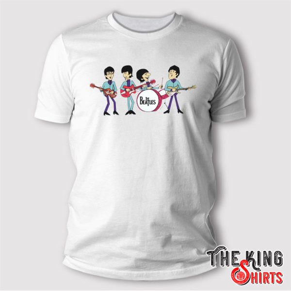 The Beatles Cartoon t Shirt