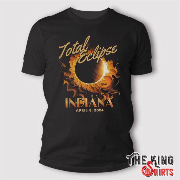 Total Eclipse 2024 Indiana T Shirt