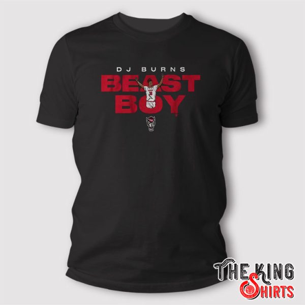 DJ Burns Beast Boy NC State Basketball Shirt