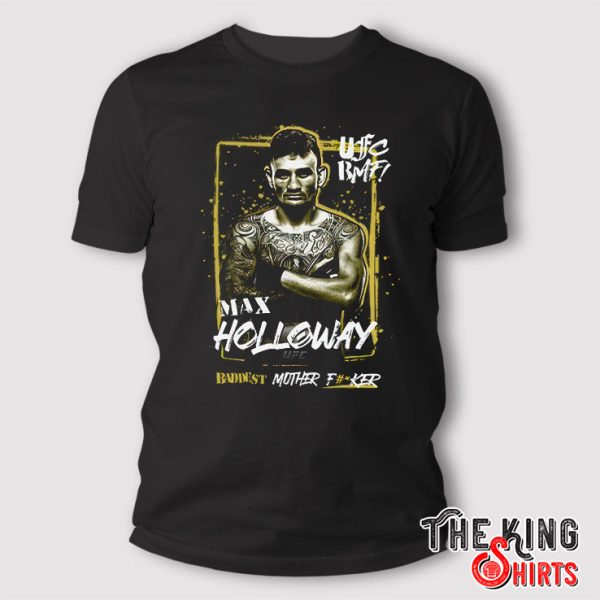 Max Holloway UFC 300 BMF Championship T Shirt