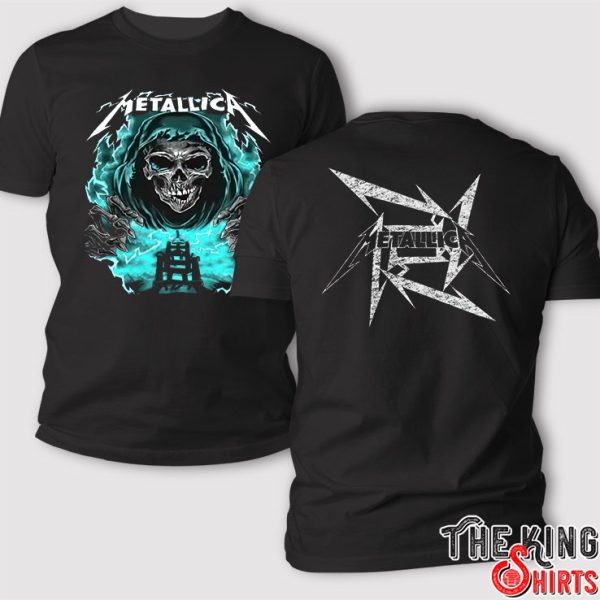 Metallica Music Tour Metallica World Tour 2023 T Shirt
