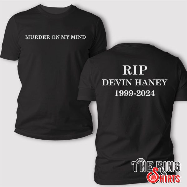 Ryan Garcia Murder On My Mind RIP Devin Haney 1999-2024 T Shirt