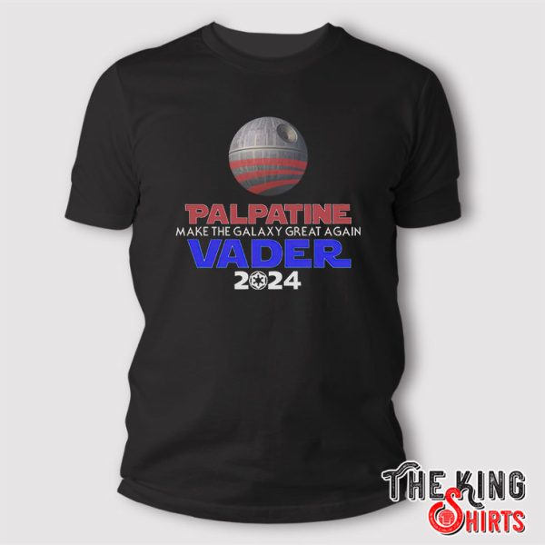 Vader 2024, Star Wars, Darth Vader, Emperor Palpatine T Shirt