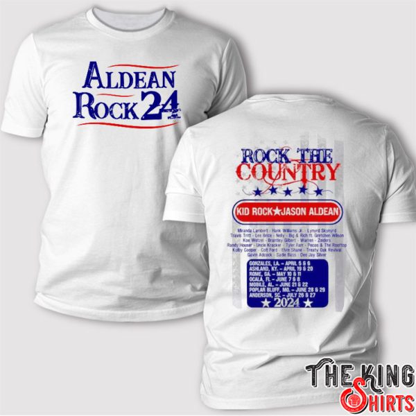 Aldean 2024 Rock The Country Shirt