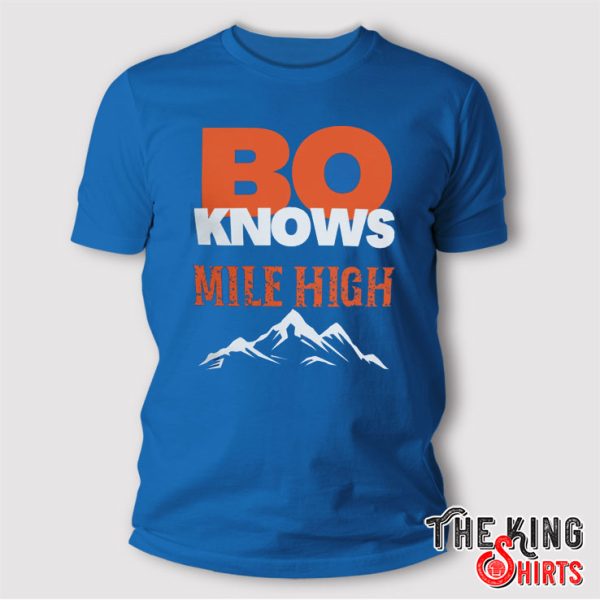 Bo Nix To Denver Draft Pick Denver Football Broncos Fan Draft Night T Shirt