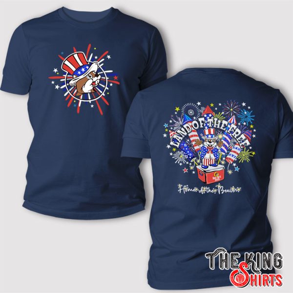 Buc-ee's 4th of July T Shirt "Land of The Free"