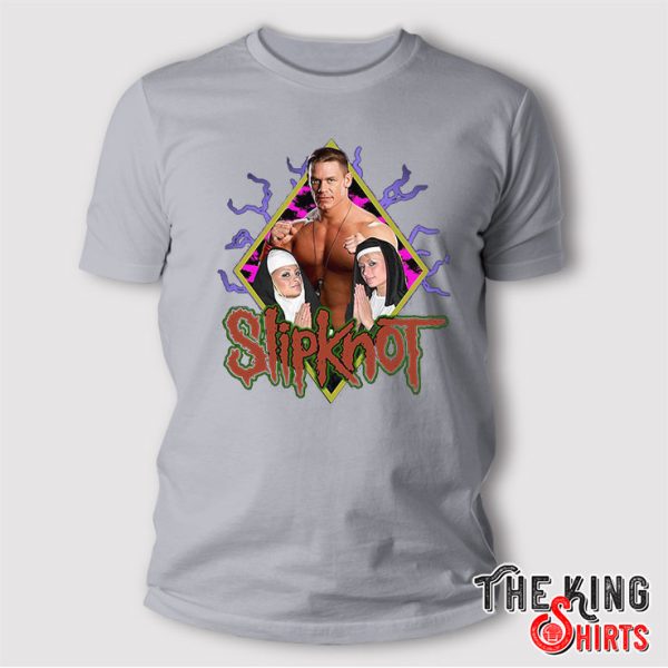 John Cena Paris Hilton And Nicole Richie Nuns Slipknot T Shirt
