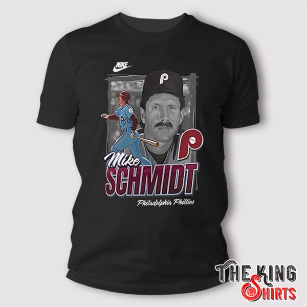 Philadelphia Phillies Mike Schmidt Cooperstown Collection Player Local 2024 T Shirt