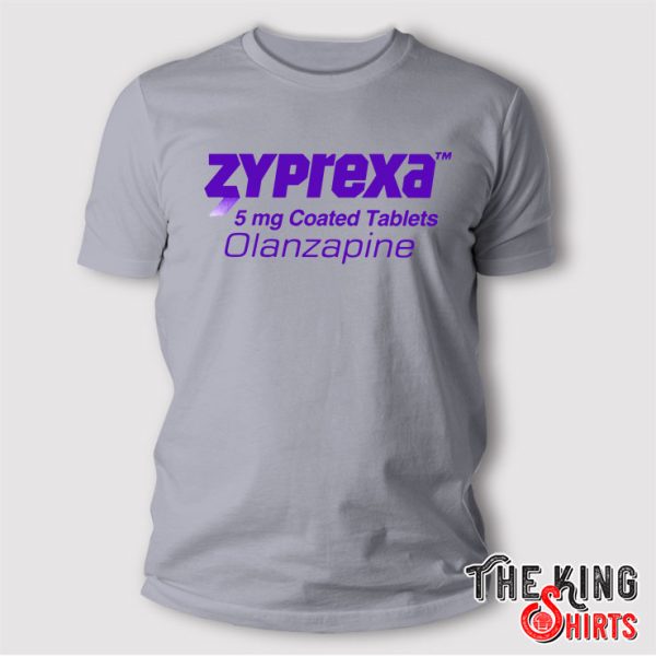 Zyprexa Olanzapine 10 Mg Coated Tablets T Shirt