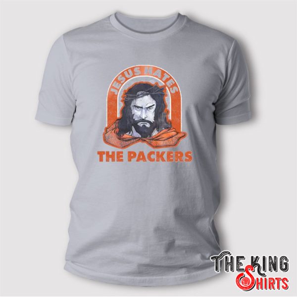 Chicago Bears Jesus Hates The Packers T Shirt