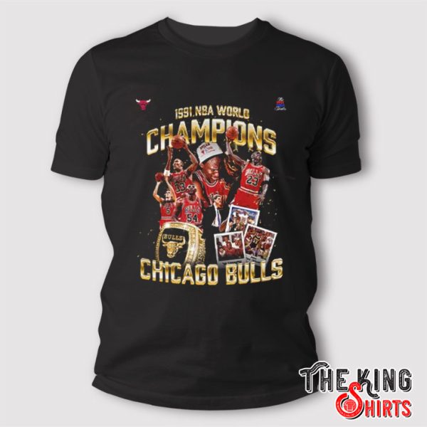 Chicago Bulls Champions June 12 1991 World T Shirt