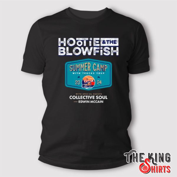 Hootie And The Blowfish Summer Camp With Trucks Tour 2024 T Shirt